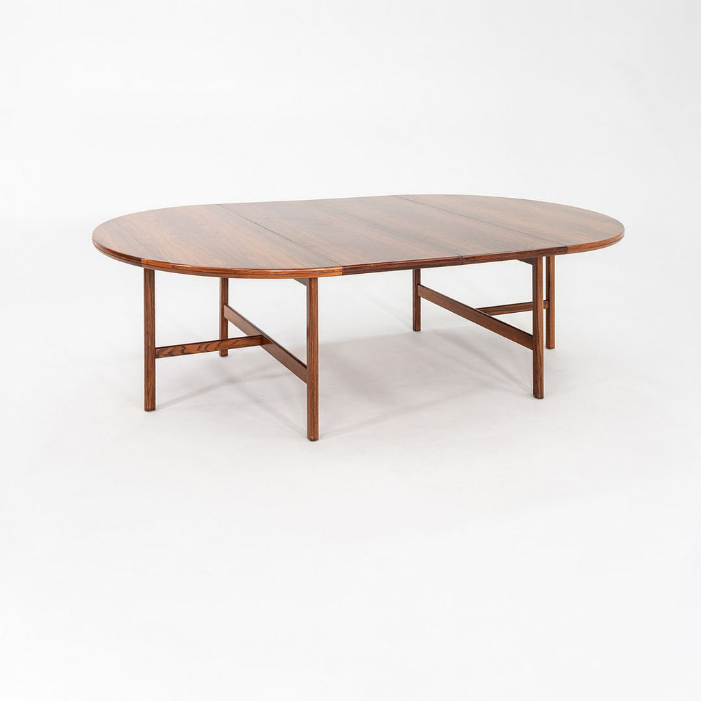 1960s Robert Heritage for Archie Shine Rosewood Extension Dining Table w/ Leaves