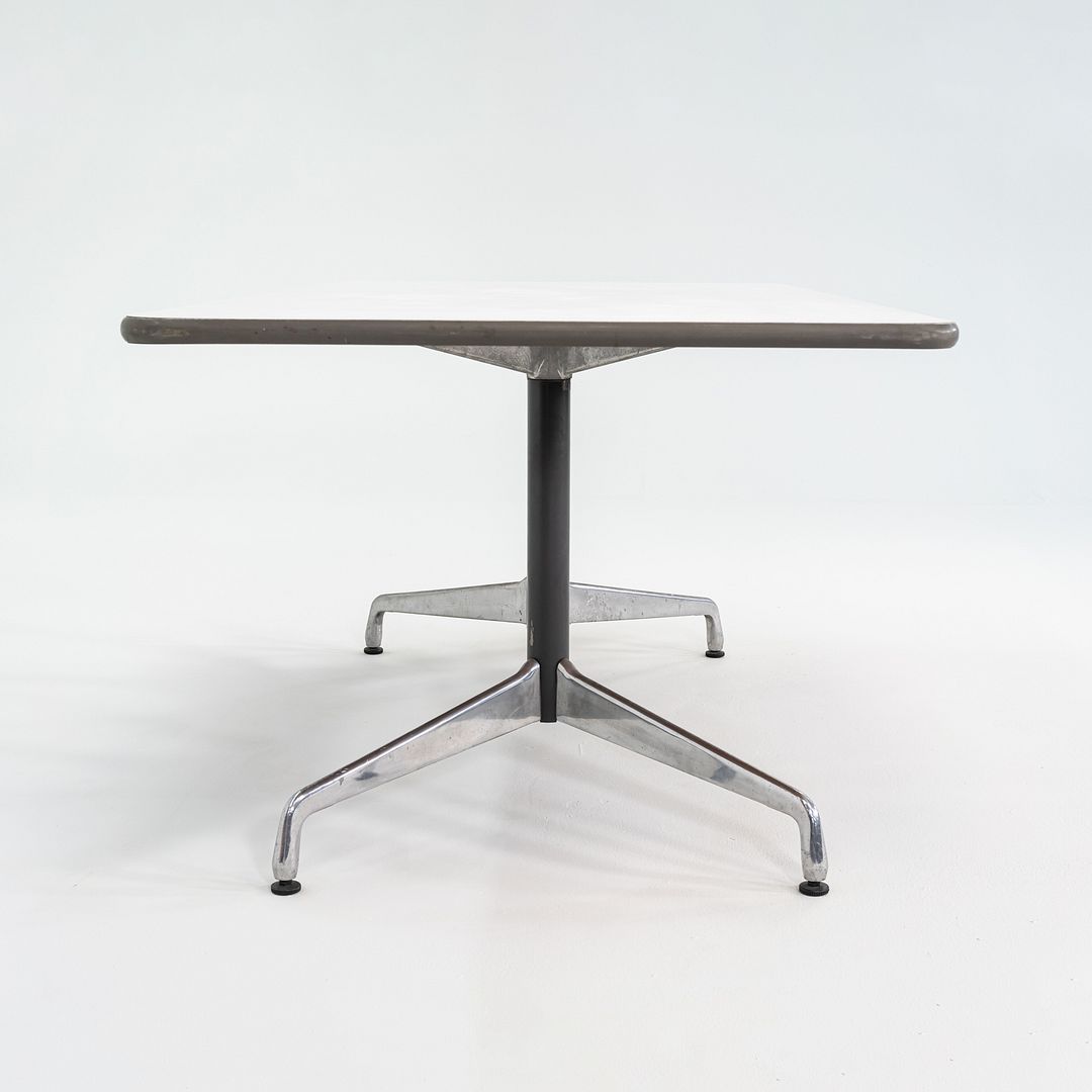 1960s Herman Miller Eames Segmented Dining Table / Conference Table in White