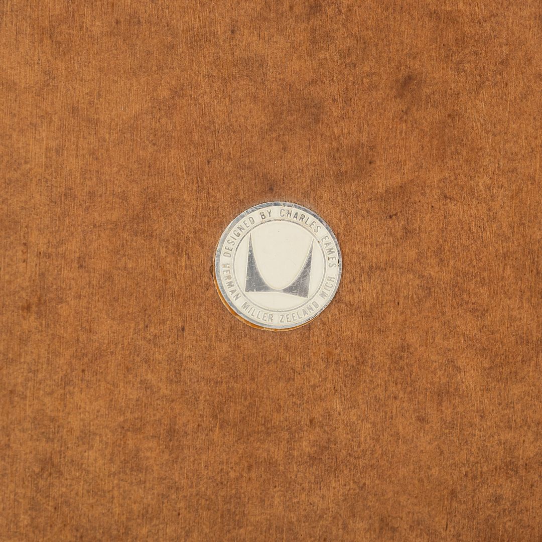 1960s Herman Miller Eames Segmented Dining Table / Conference Table in White