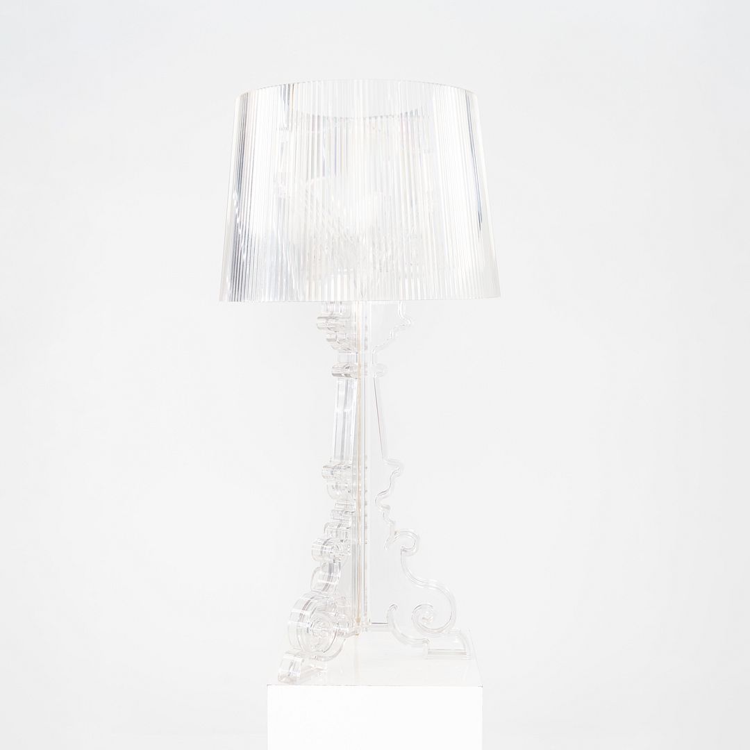 C. 2004 Ferruccio Laviani for Kartell Bourgie Table Lamp in Clear Made in Italy