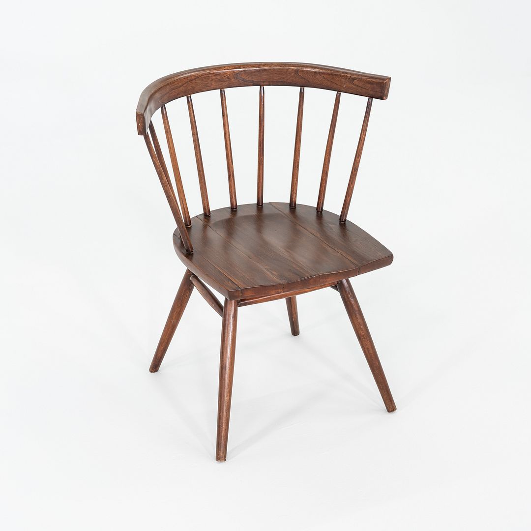 1949 George Nakashima for N19 Knoll Straight Chair in Walnut, Freshly Refinished