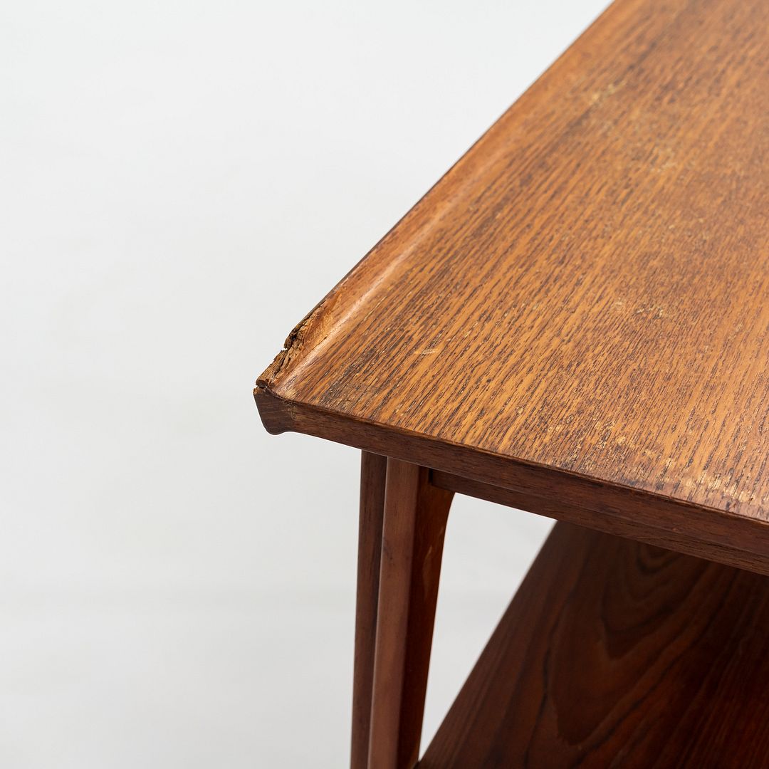 1950s Finn Juhl for France & Son 500 Series Side or End Table Teak 20x28 inches
