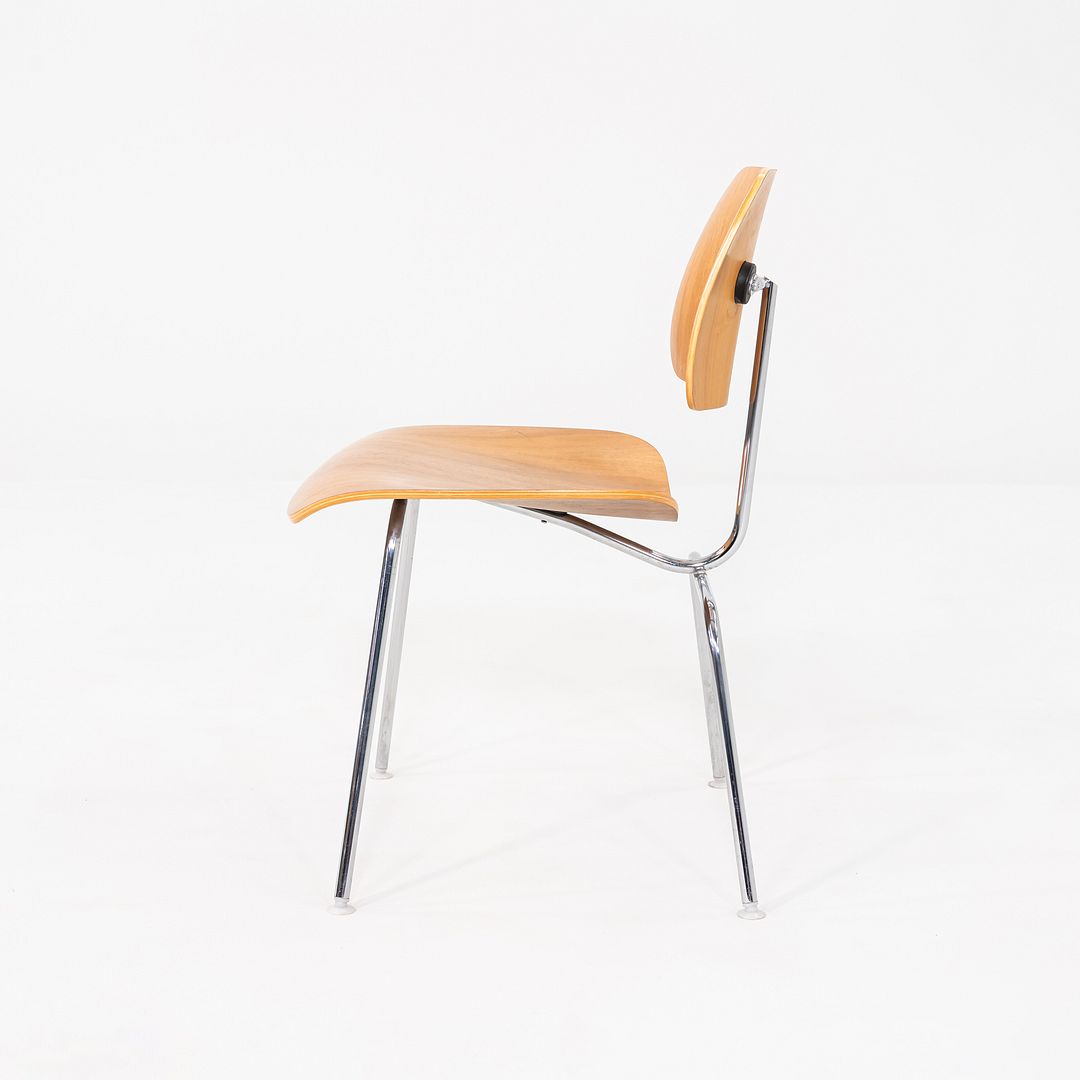 2005 Herman Miller Eames DCM Dining Chair in Walnut w/ Steel Base 7x Available