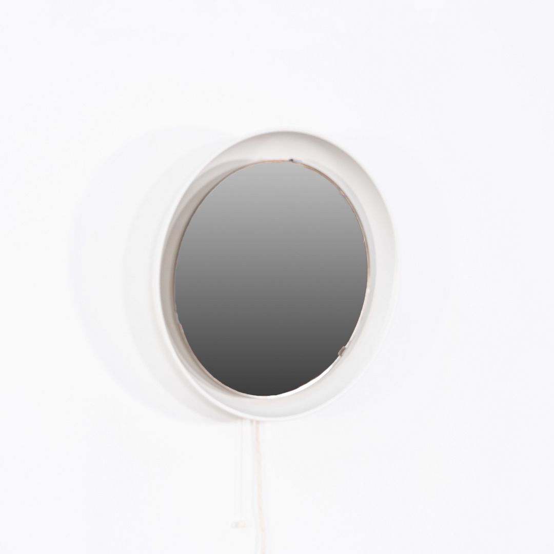 C. 1965 Poul Henningsen for Louis Poulsen PH Mirror in White, Danish Design