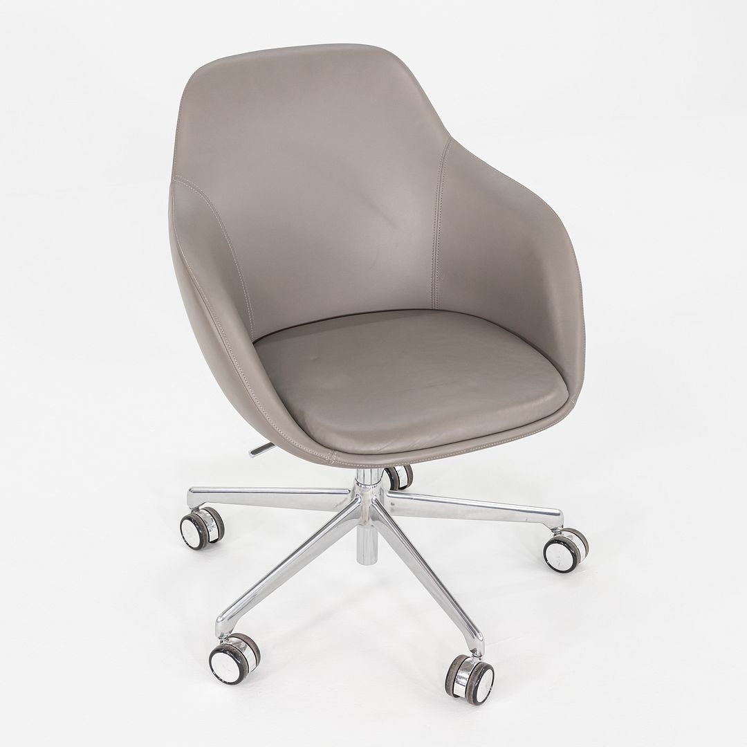 2020s Noe Duchaufour-Lawrance for Bernhardt Design Chantal Desk Chair in Grey
