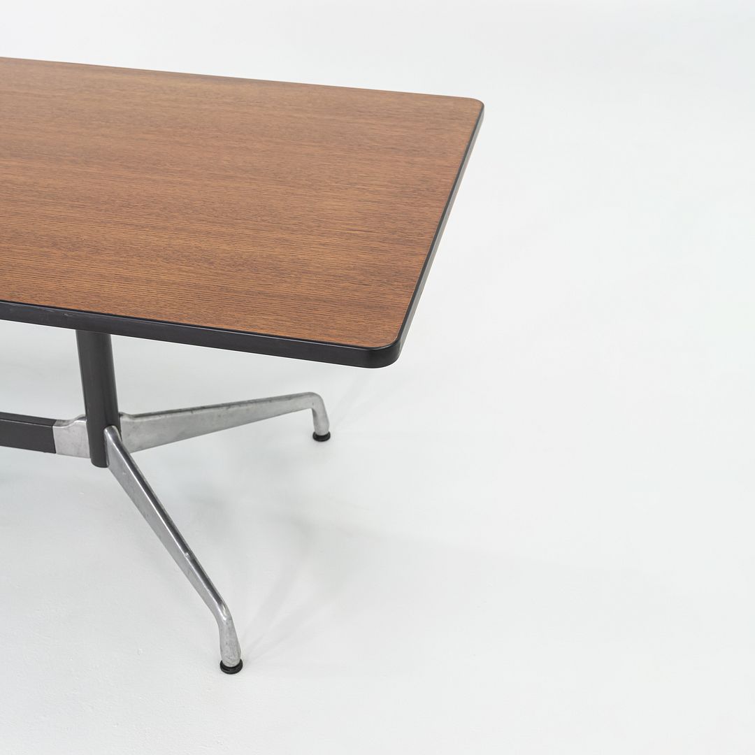 1990s Herman Miller Eames Segmented Dining Table / Conference Table in Dark Oak 36x72 3x Available