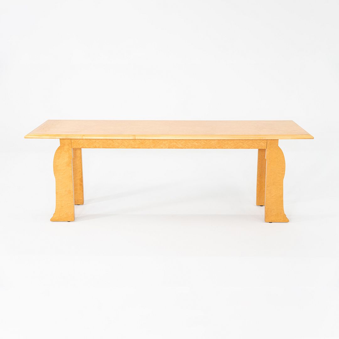 1984 Robert Venturi and Denise Scott Brown for Knoll Postmodern Console Table in Birdseye Maple