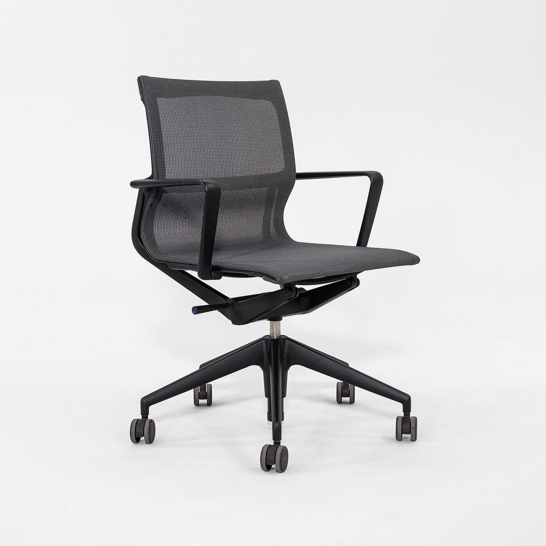 2014 Alberto Meda for Vitra Physix Desk Chair with Grey Mesh Seat 6x Available