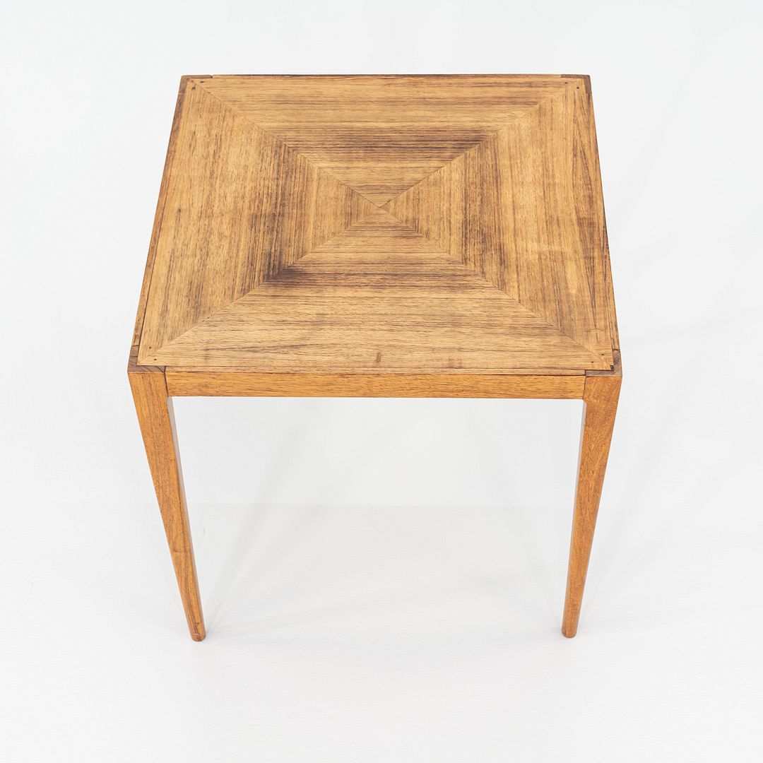 1960s Paul McCobb for Calvin Directional Walnut End Table in Bleached Walnut