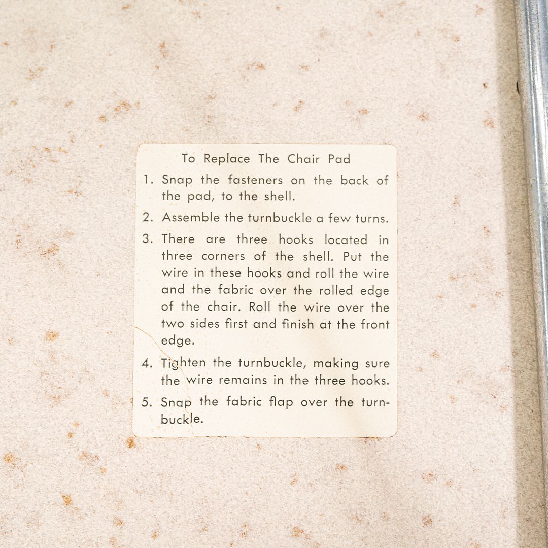 1950s George Nelson for Herman Miller Coconut Lounge Chair with White Vinyl