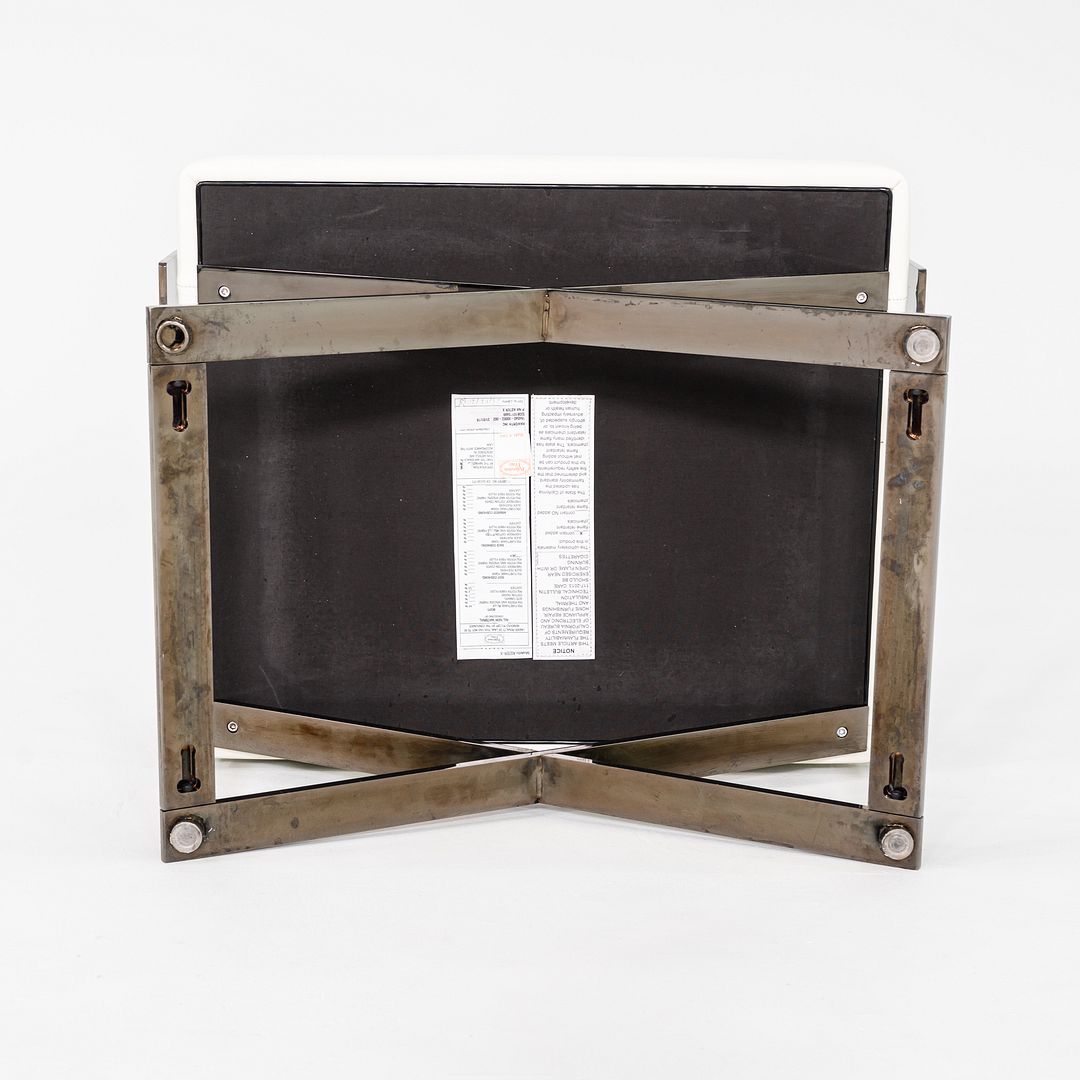 2018 Pair of Jean-Marie Massaud for Poltrona Frau Aster X Lounge Chairs Leather