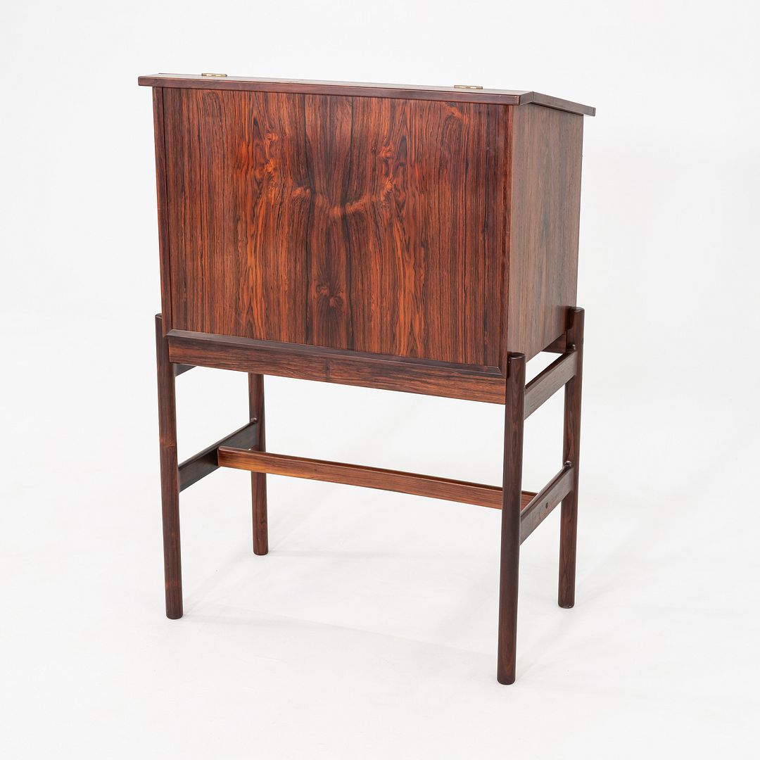 1960s Arne & Reno Wahl Iversen Vinde Mobelfabrik Rosewood Writing / High Desk 67