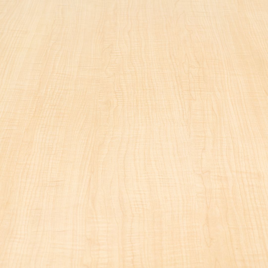 2000s Herman Miller Eames Occasional Table with Wood Laminate Top 42 inch Top