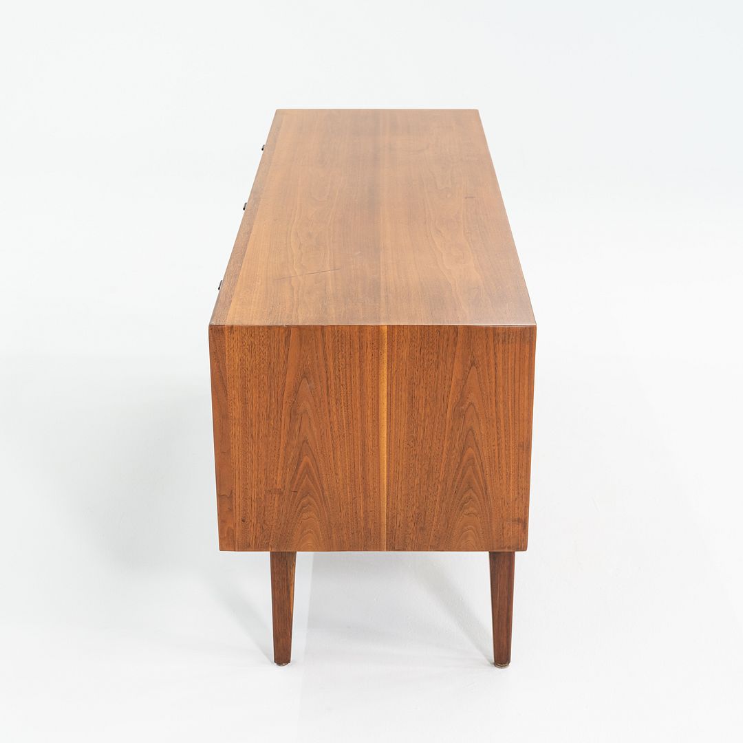 1960s Alexis Yermakov for Stow Davis Walnut Three Position Credenza w/ 4 Drawers