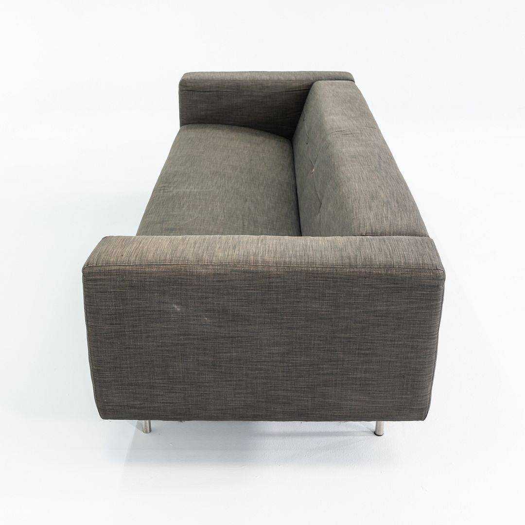 2000s Marcel Wanders for MOOOI Bottoni Three Seat Sofa in Grey Fabric