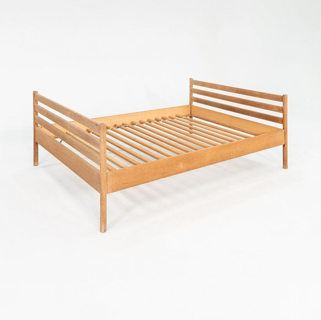 1970s Scandinavian Full Size Bed in Oak by Hans Wegner for RY Mobler, Denmark