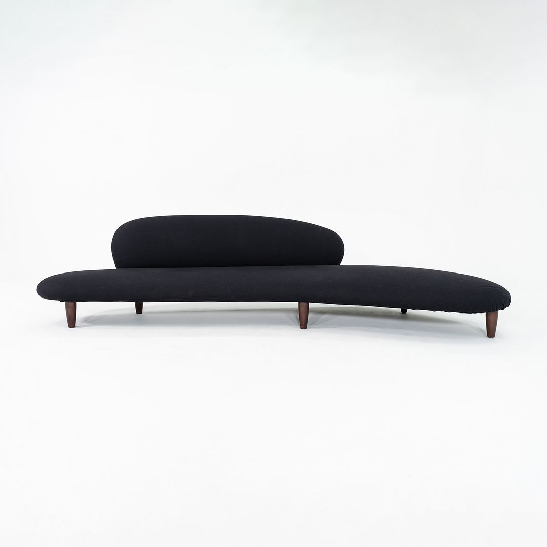 2010s Isamu Noguchi for Vitra Cloud Freeform Sofa and Ottoman in Fabric