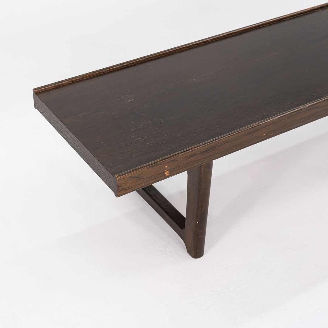 1960s Torbjorn Afdal for Mellemstrand Bruksbo of Norway 59 Inch Bench in Oak