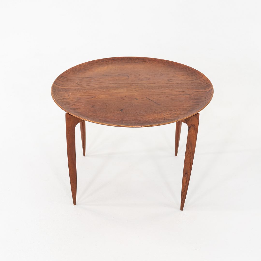1960s H Engholm and Svend Aage Willumsen for Fritz Hansen Foldable Tray Table