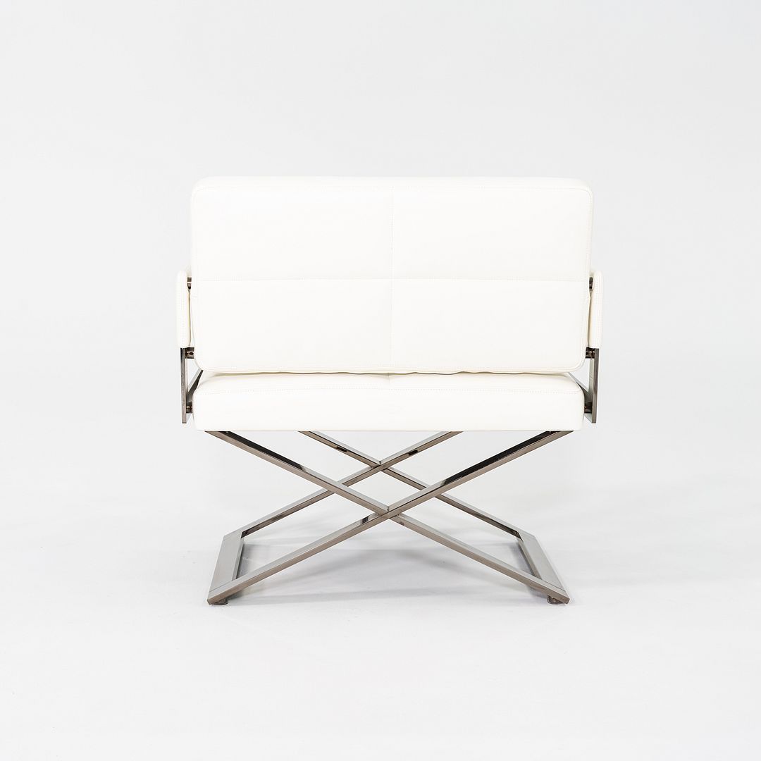 2018 Pair of Jean-Marie Massaud for Poltrona Frau Aster X Lounge Chairs Leather