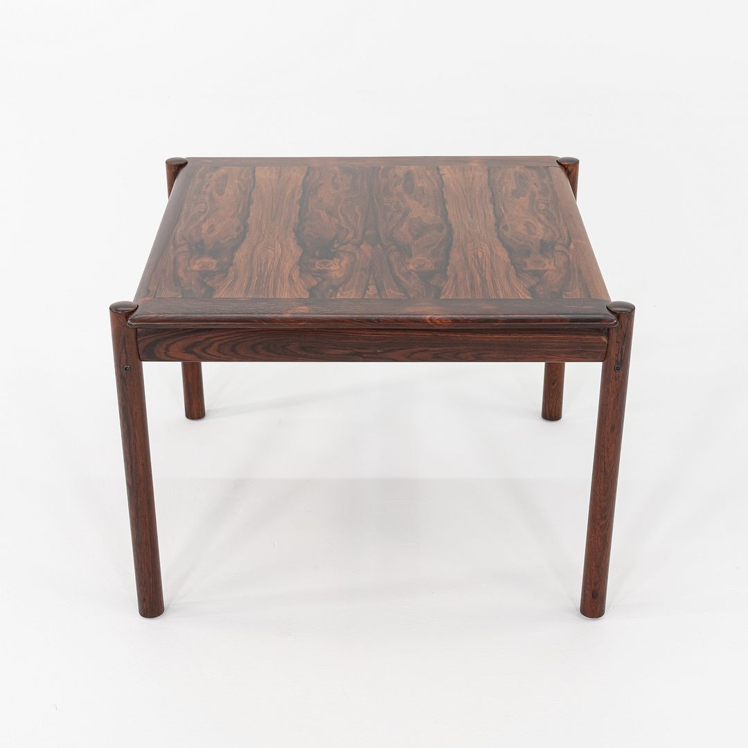 1960s Sven Ivar Dysthe for Dokka Mobler Rosewood Side / End Table 3x Available