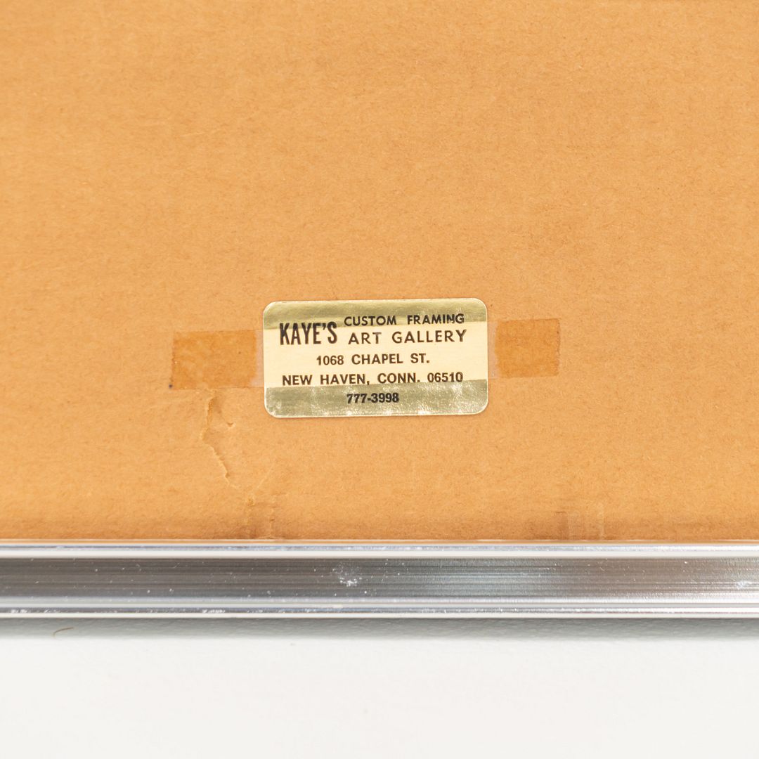 SOLD 1976 Original Framed Double Matted Doonesbury Cartoon by Garry Trudeau, April 07