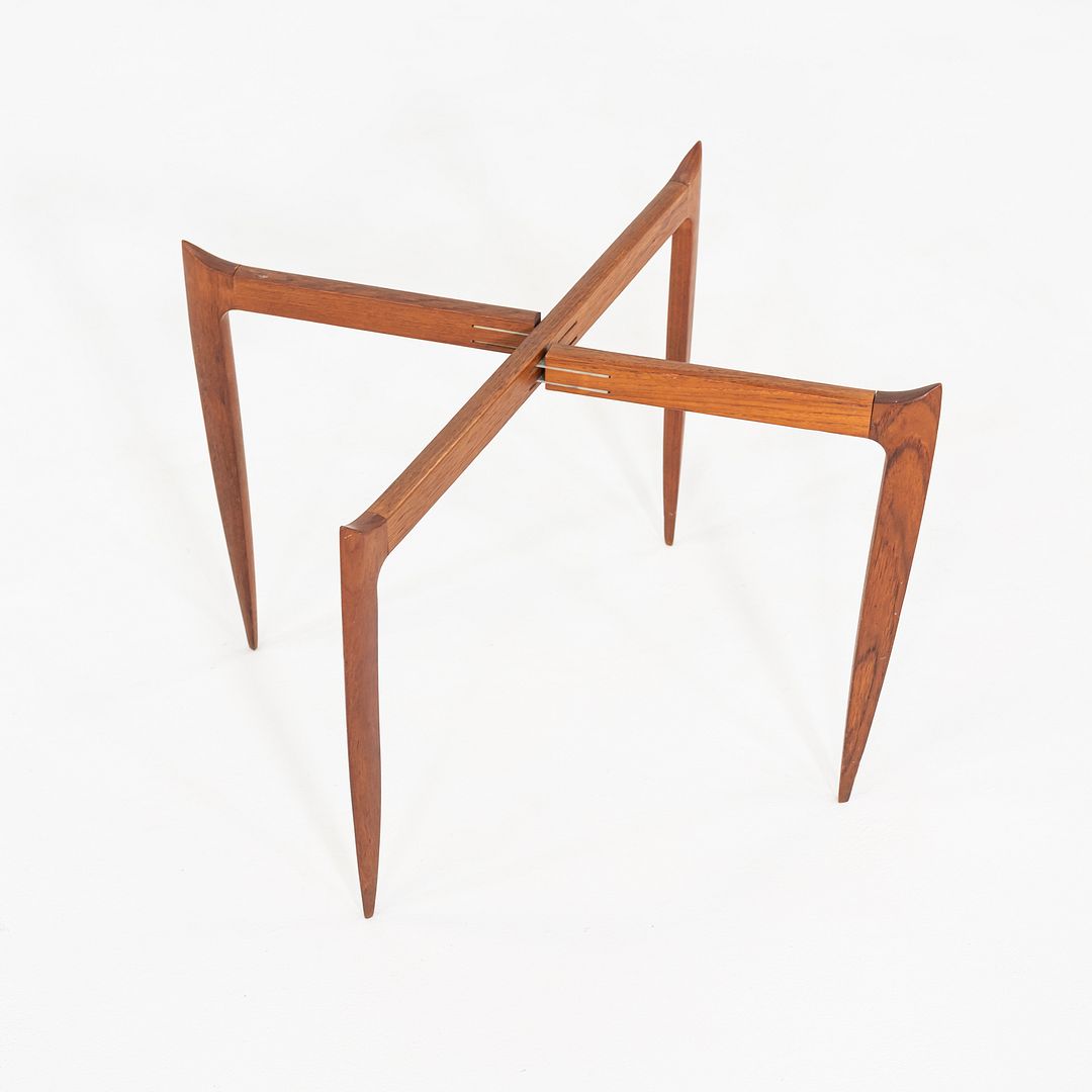 1960s H Engholm and Svend Aage Willumsen for Fritz Hansen Foldable Tray Table
