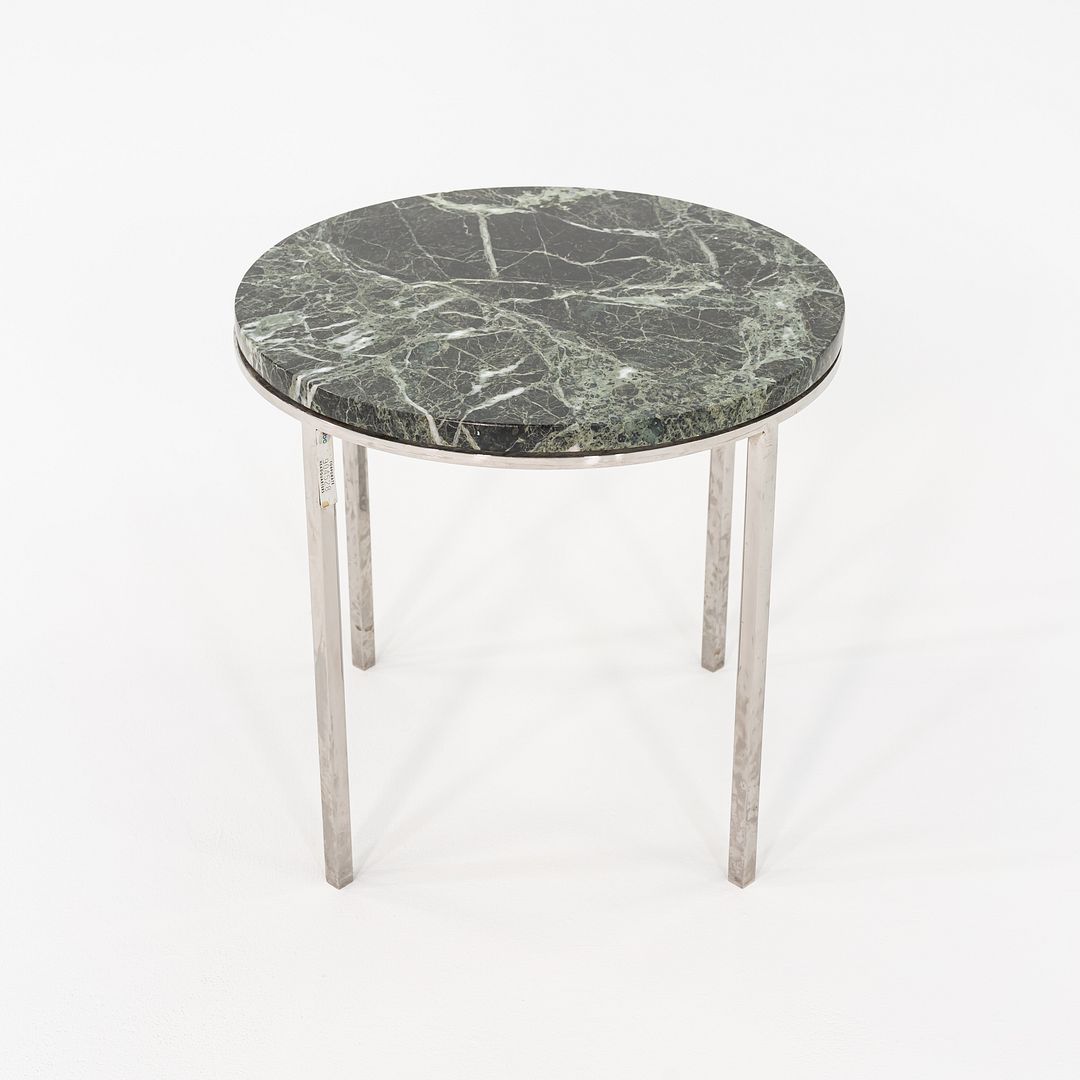 1966 Gordon Bunshaft & Davis Allen for SOM Marble & Steel Side Table Model TA-39