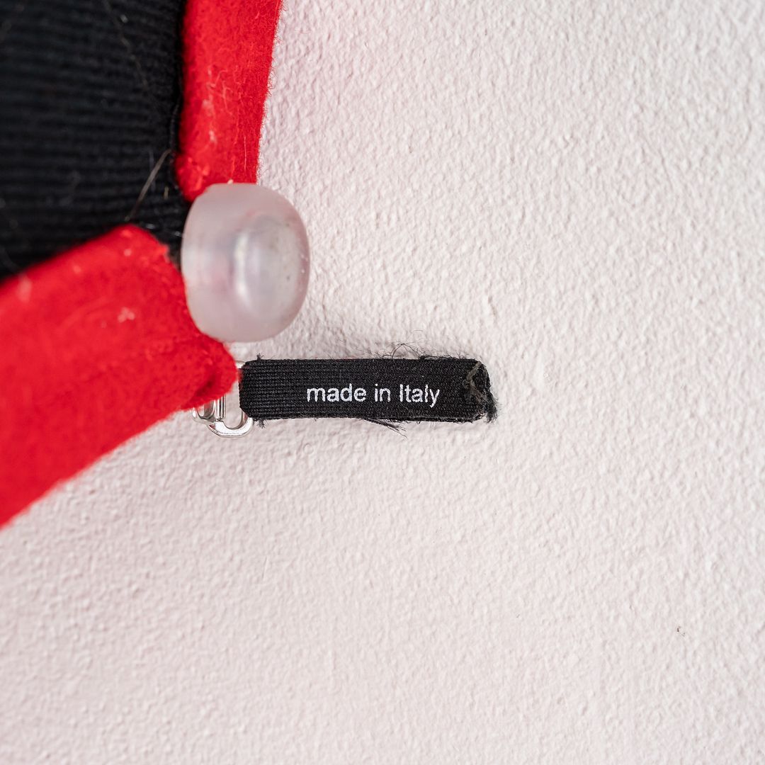 2020s Pair of Ron Arad for Moroso Victoria and Albert Easy Lounge Chairs in Red