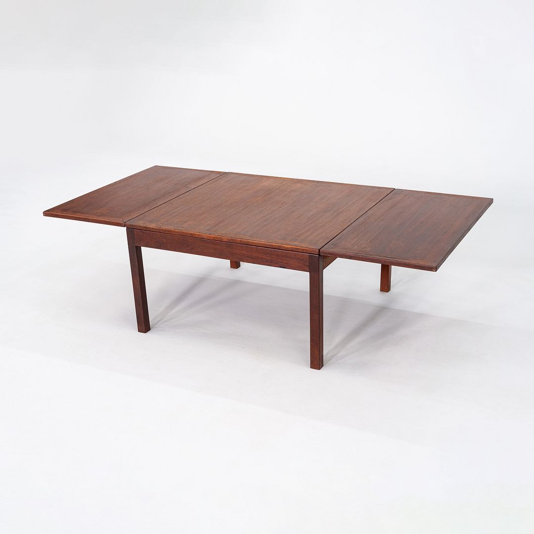 1960s Borge Mogensen for Fredericia Stolefabrik Drop Leaf Coffee Table 31x63"