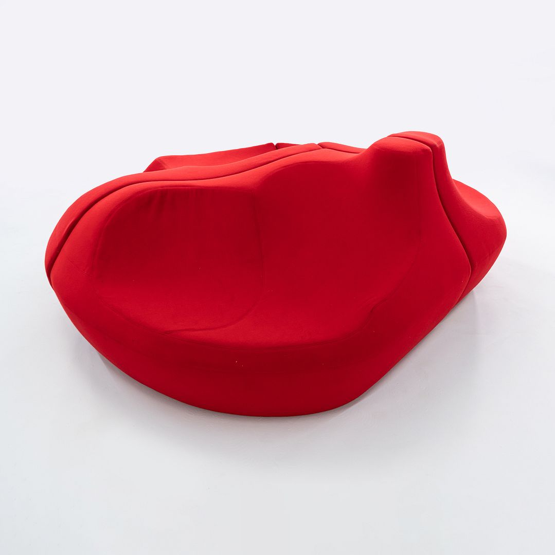 2020 Toshiyuki Kita for Moroso Saruyama Island Three-Piece Sofa in Red Fabric