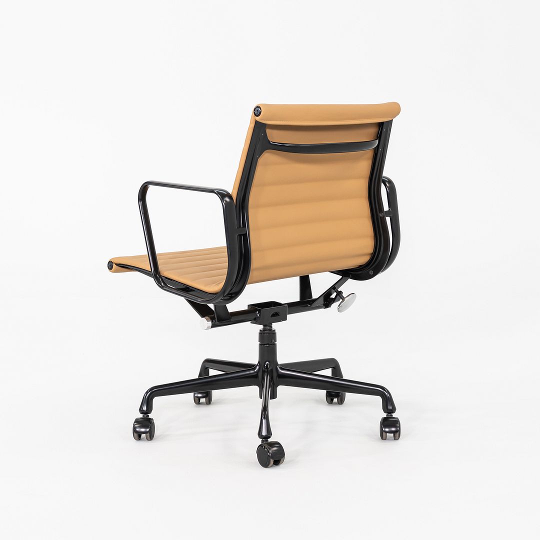 2022 Herman Miller Eames Aluminum Group Management Desk Chair in Tan, 2x Avail