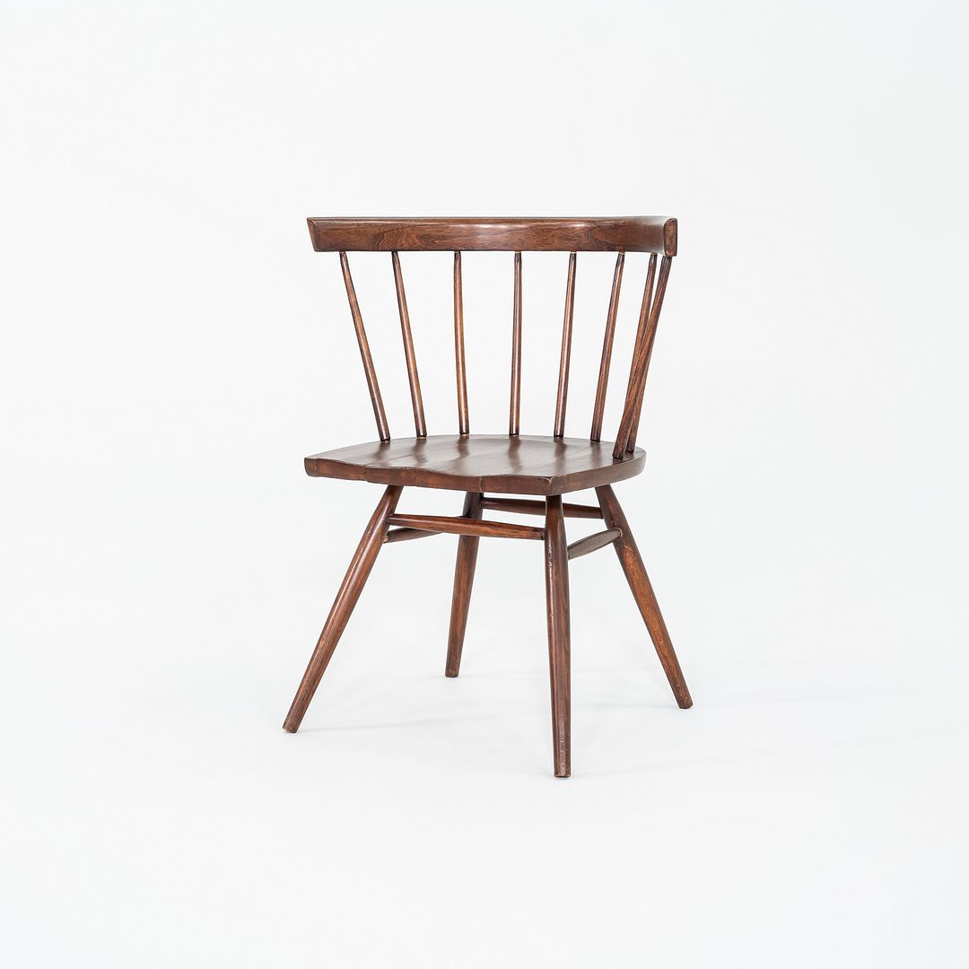 1949 George Nakashima for N19 Knoll Straight Chair in Walnut, Freshly Refinished