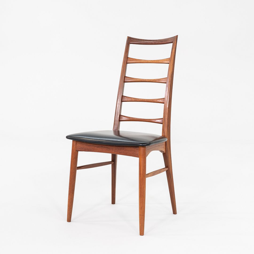 1960s Set of Four Danish Lis Dining Chairs Niels Koefoed for Koefoeds Hornslet