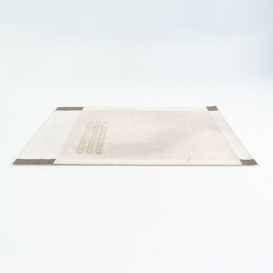 C. 1998 Kurt Meinecke for Herman Miller Textured Tibetan Tufted Rug 5x8 feet