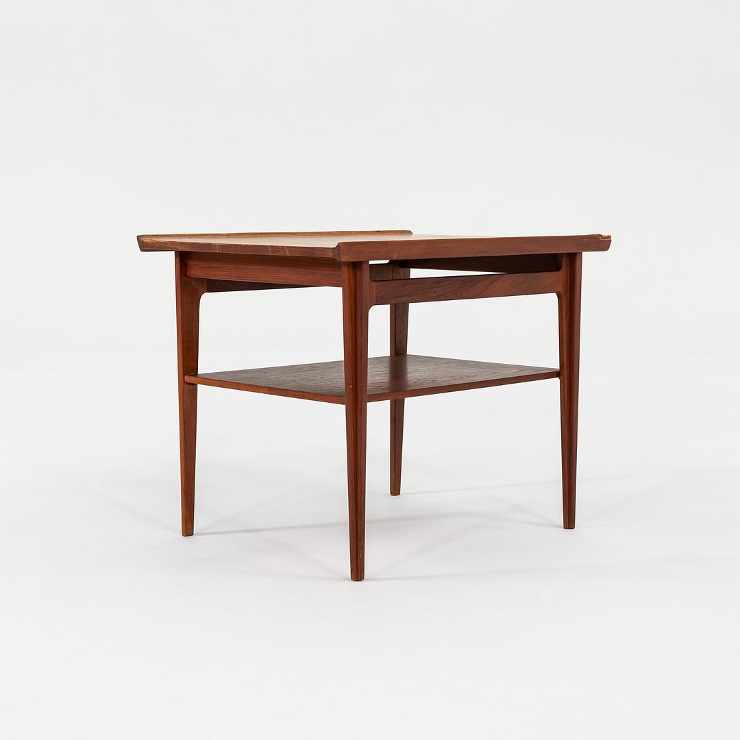 1950s Finn Juhl for France & Son 500 Series Side or End Table Teak 20x28 inches