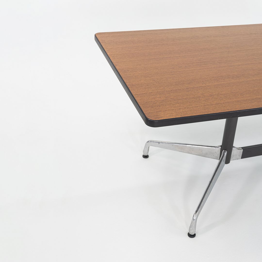 1990s Herman Miller Eames Segmented Dining Table / Conference Table in Dark Oak 36x72 3x Available