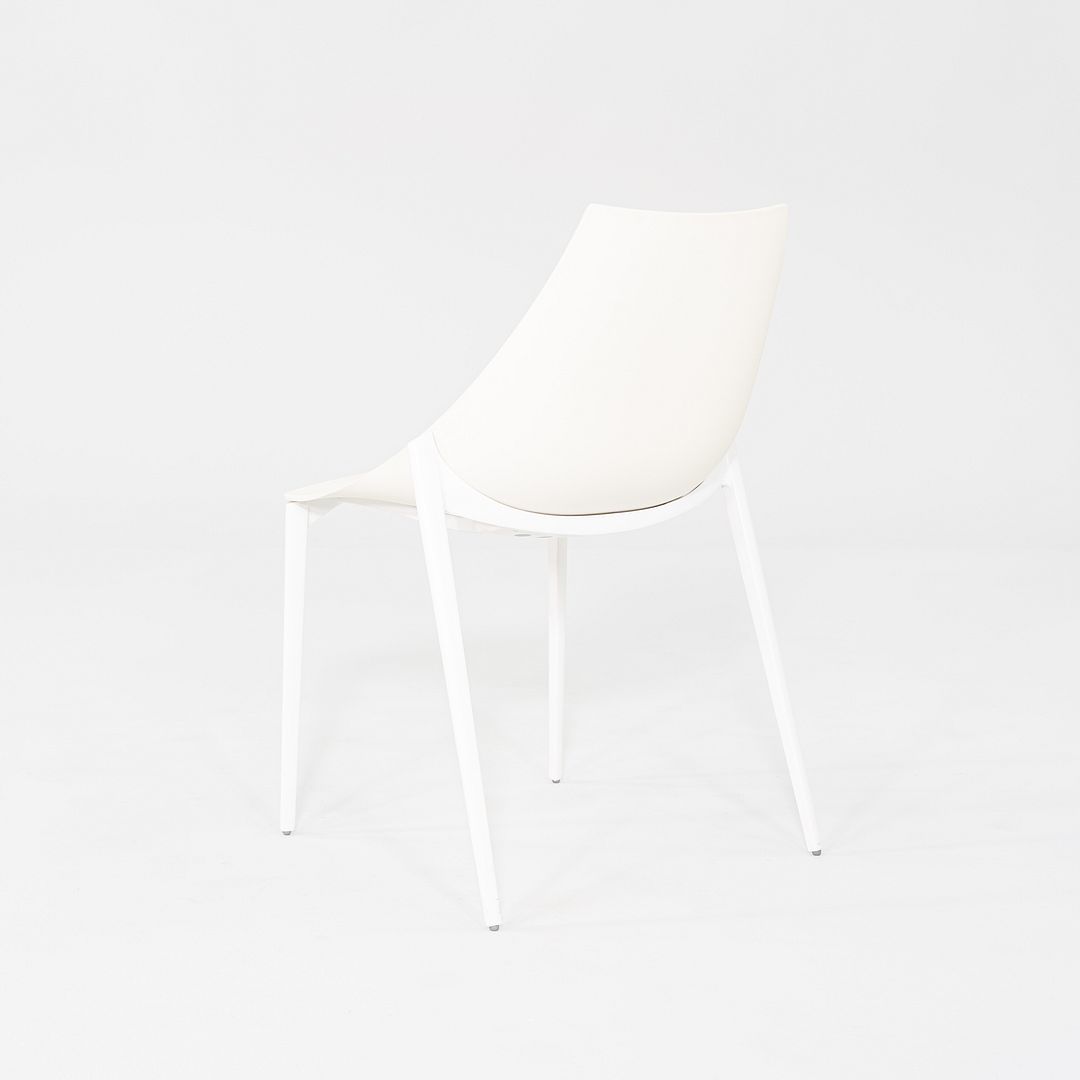 2020s Set of Six Marco Maran for Parri Hoop Stacking Dining Chairs in White