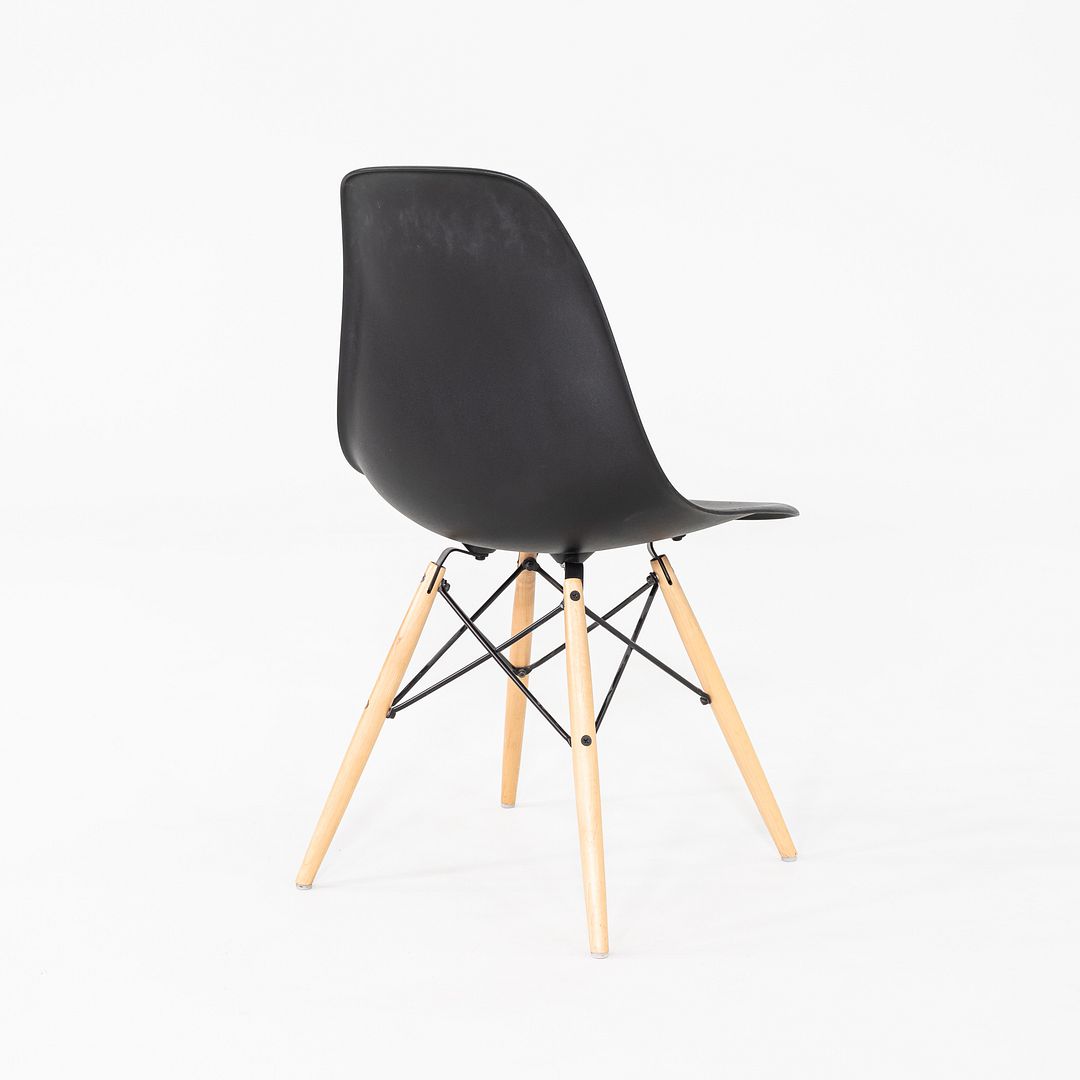 2012 Herman Miller Eames DSW Plastic Side Chair with Eiffel Tower Base 5x Avail