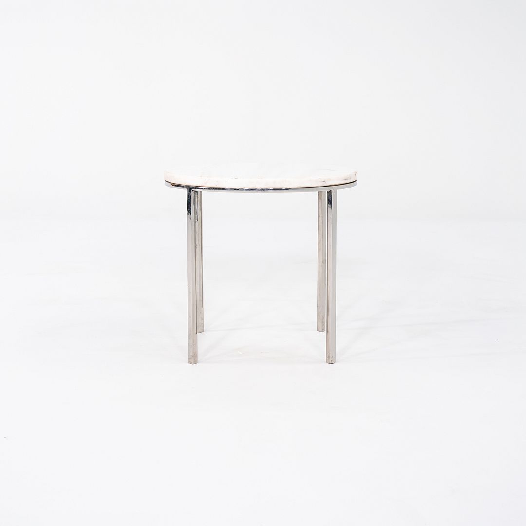 1965 Gordon Bunshaft and Davis Allen for SOM TA-39 Marble and Steel Side Table