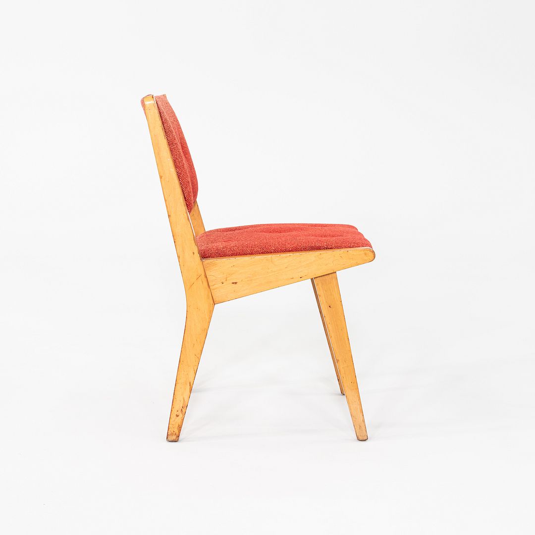 Pair of 1950s Jens Risom Knoll Dining Side Chairs, Architects Machado Silvetti