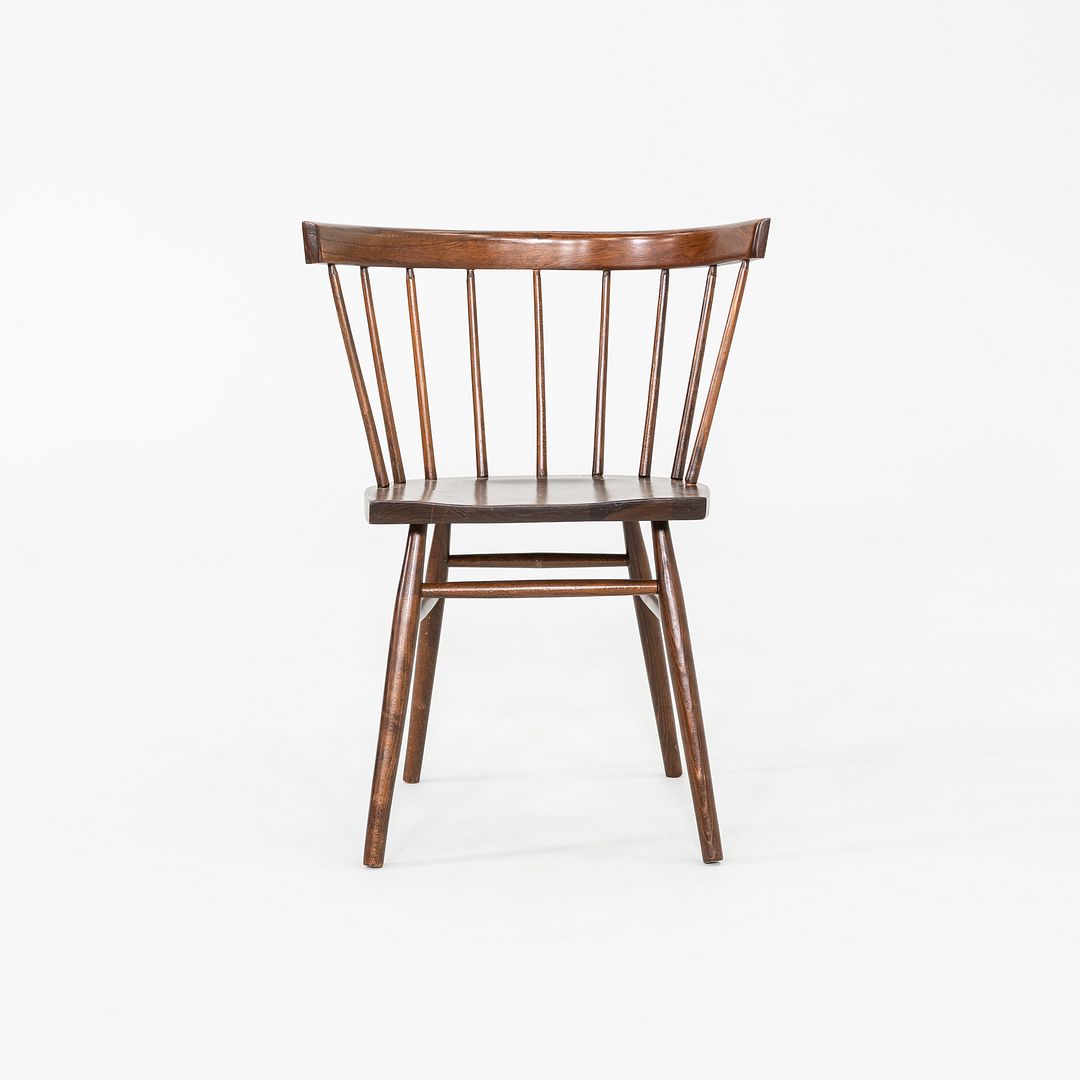 SOLD 1949 George Nakashima for Knoll N19 Straight Chair in Walnut, Freshly Refinished