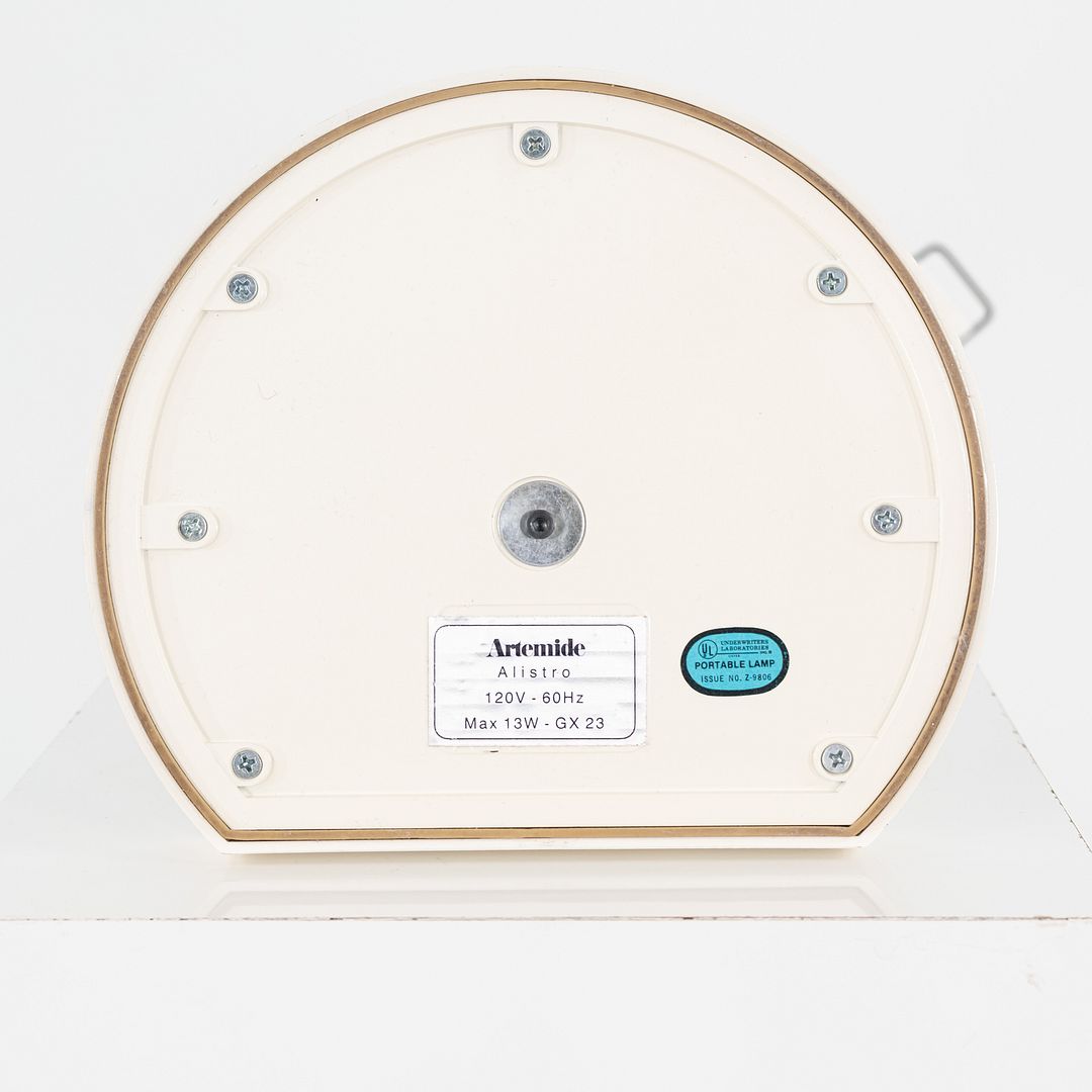 1983 Alistro Adjustable White Desk Table Lamp by Ernesto Gismondi for Artemide