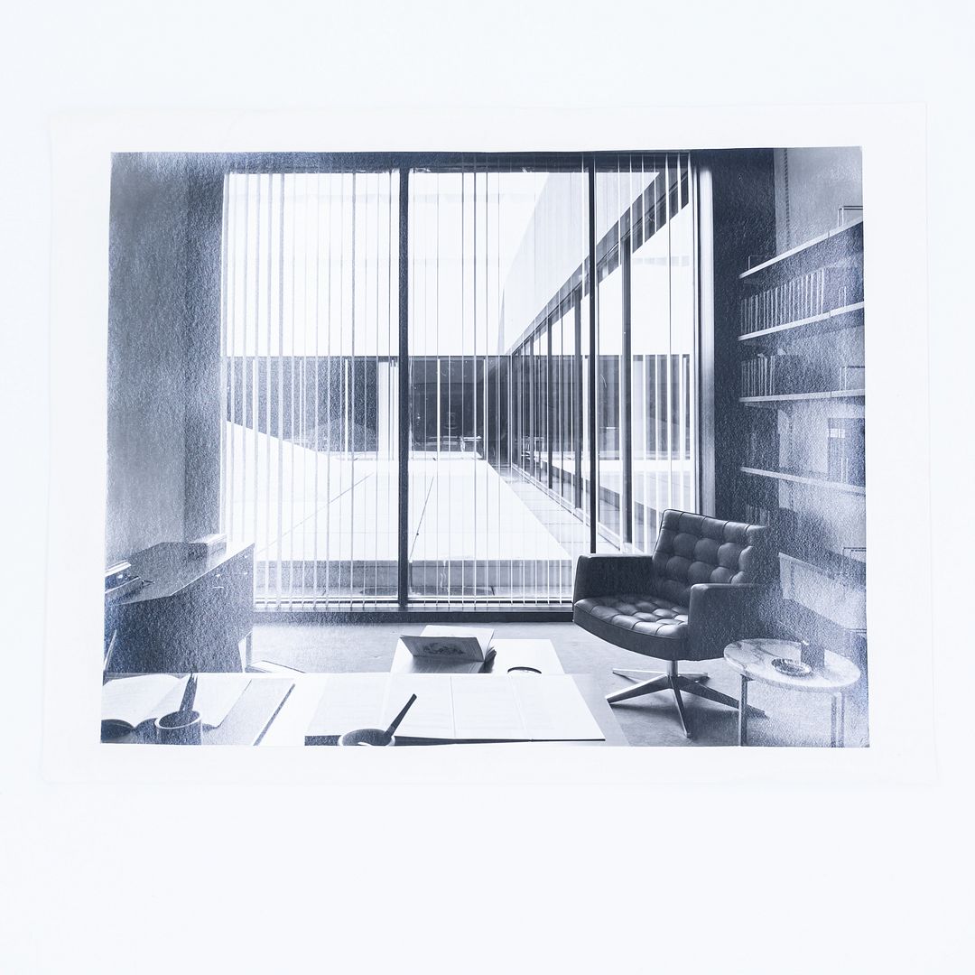 1963 Gordon Bunshaft's Personal Ezra Stoller Photographs (8x) Beinecke Library