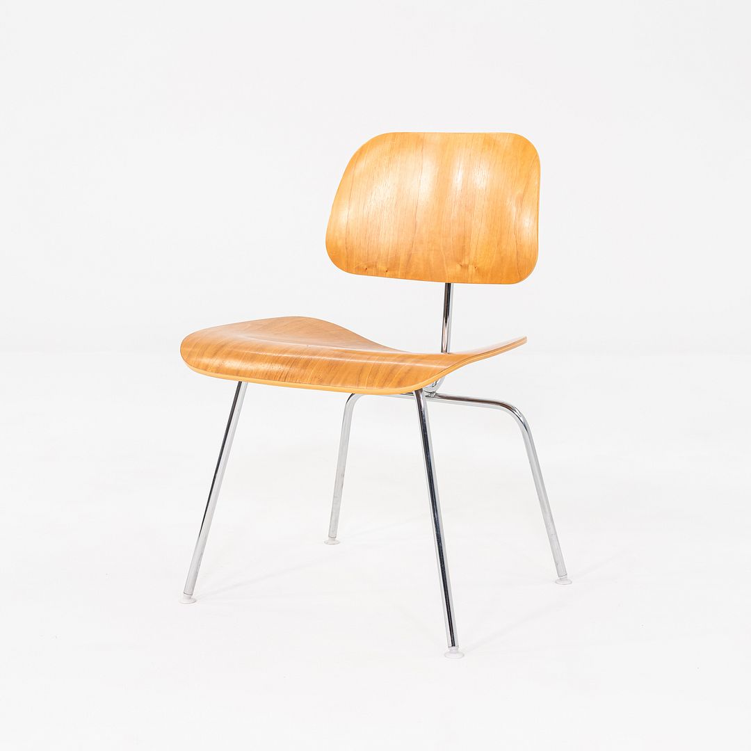 2005 Herman Miller Eames DCM Dining Chair in Walnut w/ Steel Base 7x Available