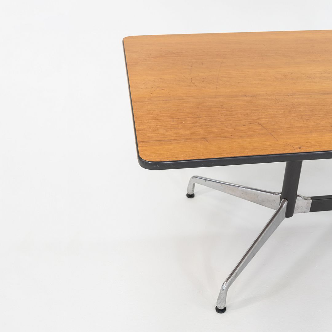 1977 Herman Miller Eames Segmented Dining Table / Conference Table in Walnut 36x72