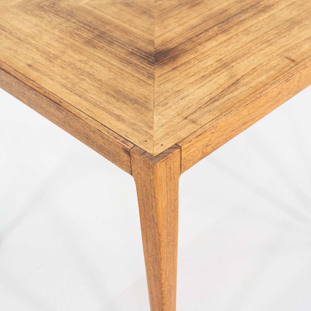 1960s Paul McCobb for Calvin Directional Walnut End Table in Bleached Walnut