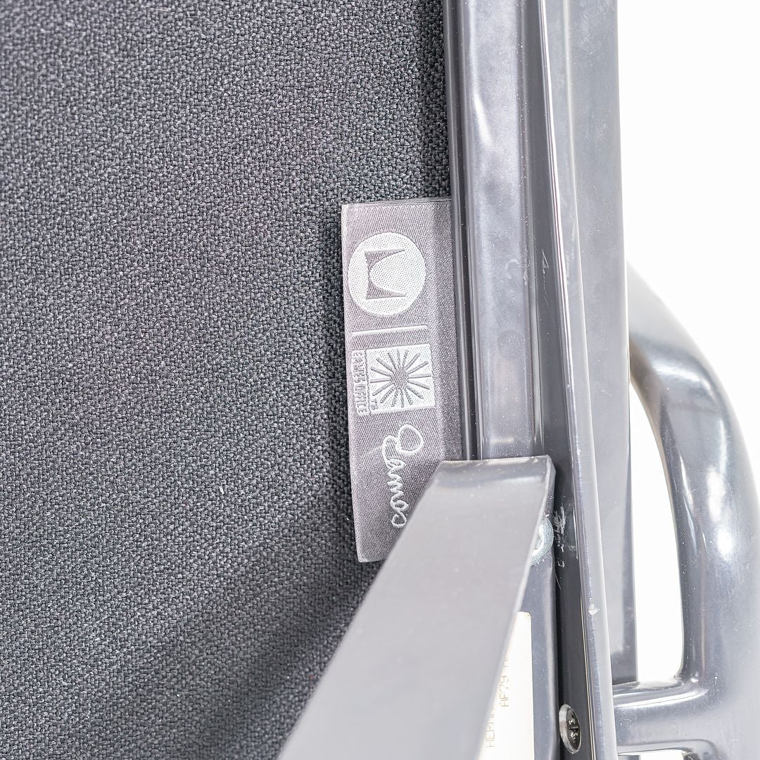 1990s Soft Pad Executive Chair, Model EA219 by Ray and Charles Eames for Herman Miller in Tan Leather with Dark Frame