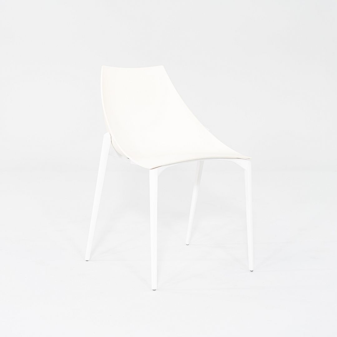 2020s Set of Six Marco Maran for Parri Hoop Stacking Dining Chairs in White