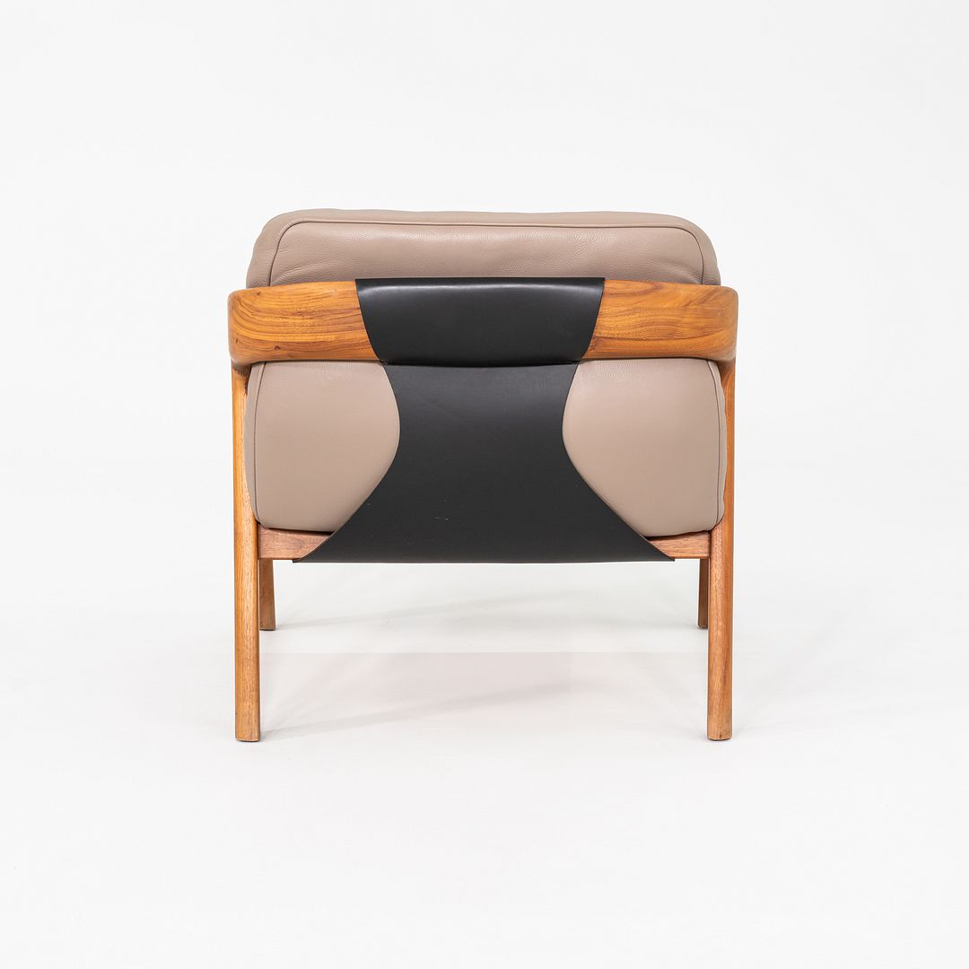 2020s Formstelle Zeitraum Friday 1 Lounge Chair Walnut & Brown Leather 4x Avail